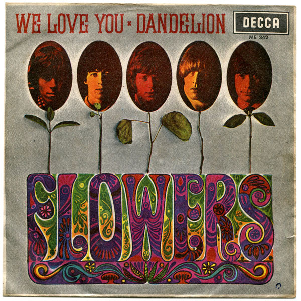 The Rolling Stones - We Love You / Dandelion - Vinilo 7" | Decca (ME 342)