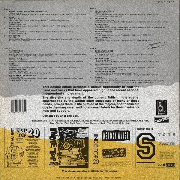 Various - Indie Top 20 Volume V - Spirit Of Independents | Beechwood Music (TT05) - 2