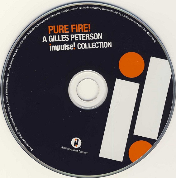 Gilles Peterson - Pure Fire! A Gilles Peterson Impulse! Collection | Impulse! (B0007373-02) - 3