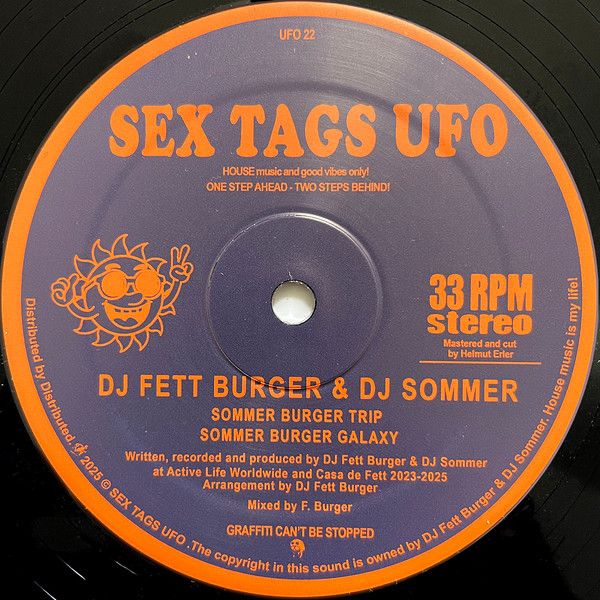 DJ Fett Burger & Dj Sommer - Sommer Burger House Life Vol. 2 | Sex Tags UFO (UFO22) - 2 DJ Fett Burger & Dj Sommer - Sommer Burger House Life Vol. 2 | Sex Tags UFO (UFO22) - 2