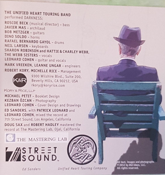 Leonard Cohen - Old Ideas [CD] | Columbia (88697986712) - 3