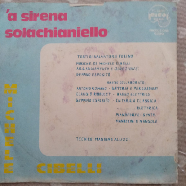 Michele Cibelli - 'A Sirena | Rico Record (FC 0044) - 2 Michele Cibelli - 'A Sirena | Rico Record (FC 0044) - 2
