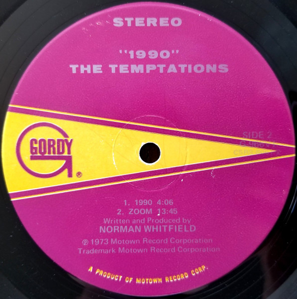 The Temptations - 1990 | Gordy (G 966V1) - 4