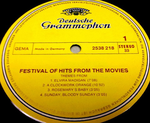 Various - From The Movies | Deutsche Grammophon (2538 218) - 3