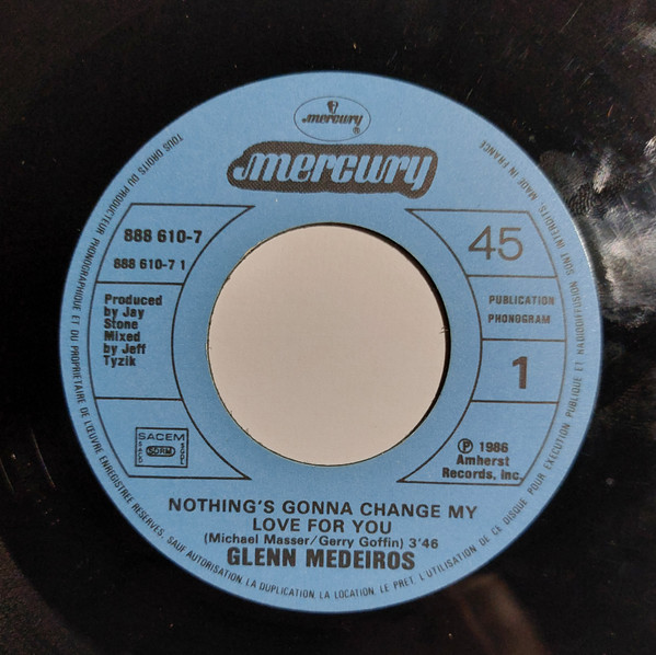 Glenn Medeiros - Nothing's Gonna Change My Love For You | Mercury (888 610-7) - 3