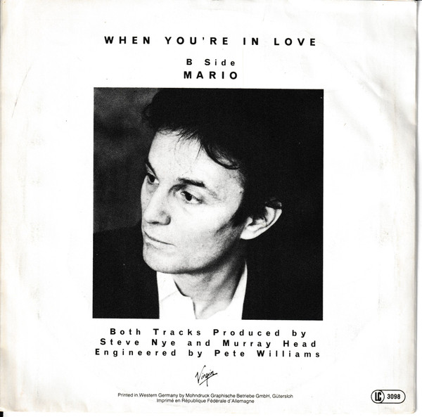 Murray Head - When You're In Love / Mario | Virgin (106 620) - 2