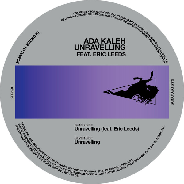 Ada Kaleh - Unravelling | R & S Records (RS2306) - main Ada Kaleh - Unravelling | R & S Records (RS2306) - main