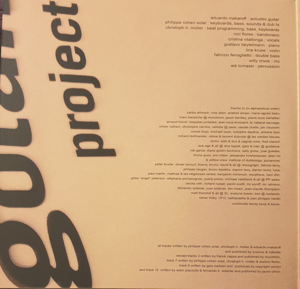 Gotan Project - La Revancha Del Tango | ¡Ya Basta! (YAB013LP) - 2 Gotan Project - La Revancha Del Tango | ¡Ya Basta! (YAB013LP) - 2