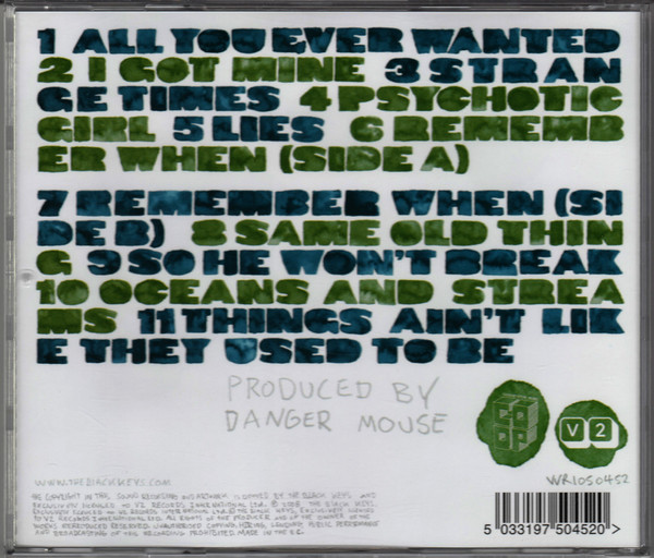 The Black Keys - Attack & Release | V2 (VVR1050452) - 3