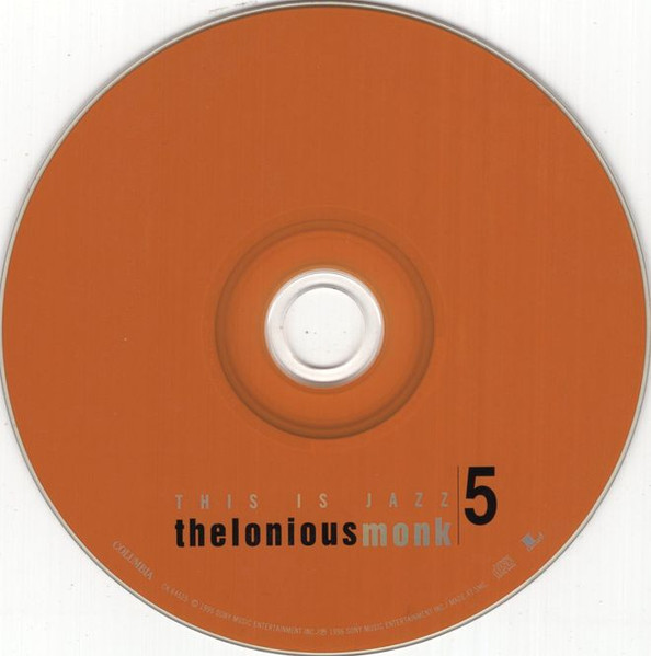 Thelonious Monk - This Is Jazz 5 [CD] | Columbia (CK 64625) - 4