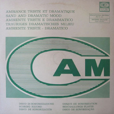 Philippe Sarde / Bruno Nicolai - Ambiente Triste E Drammatico | CAM (CmL 080) - main