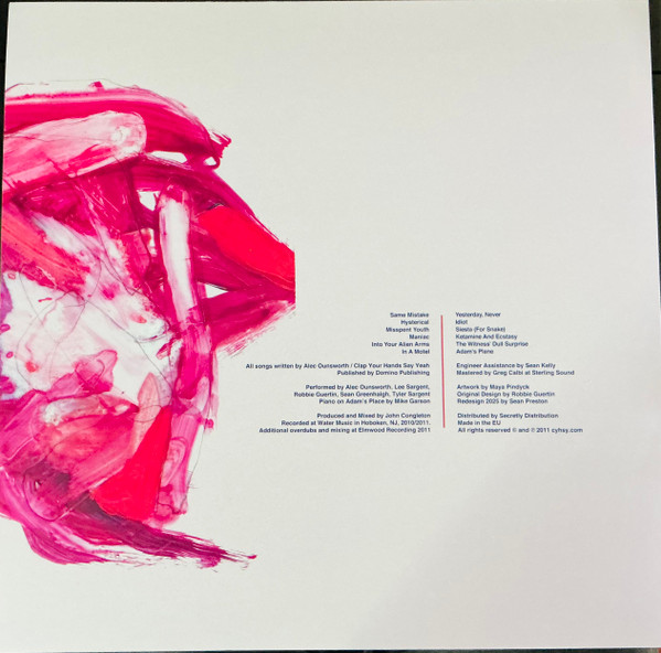 Clap Your Hands Say Yeah - Hysterical | Not On Label (Clap Your Hands Say Yeah Self-released) (CYHSY05LP-V2-C1) - 4