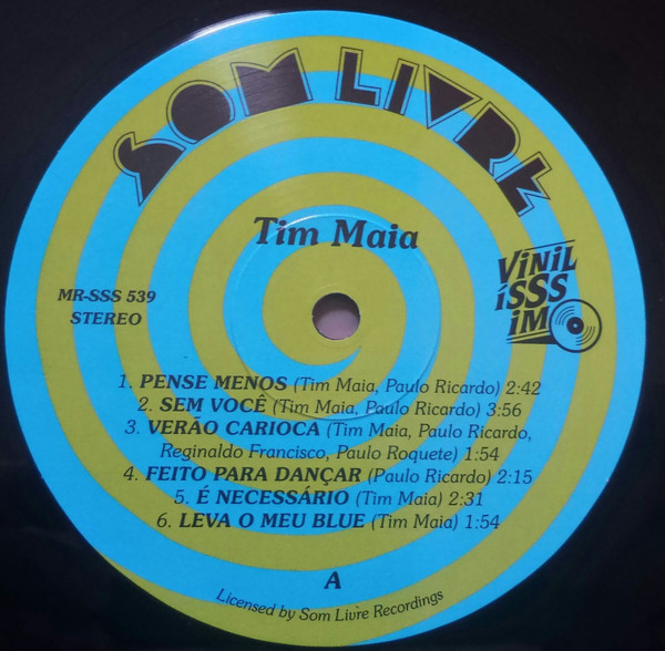 Tim Maia - Tim Maia | ViNiLiSSSiMO (MR-SSS 539) - 3