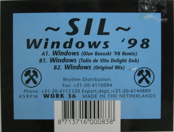 Sil - Windows '98 | Work Records (WORK 36) - 4 Sil - Windows '98 | Work Records (WORK 36) - 4