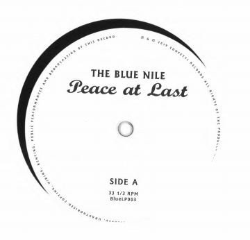 The Blue Nile - Peace At Last | Confetti Records (BlueLP003) - 3