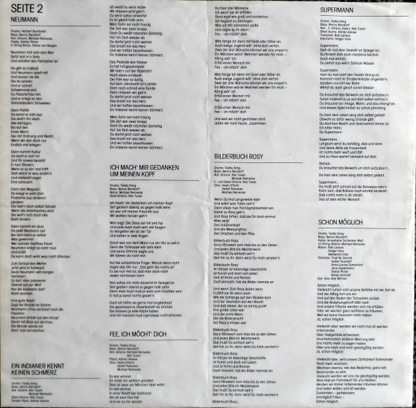 Volker Lechtenbrink - Schon Möglich | Polydor (2372 069) - 4