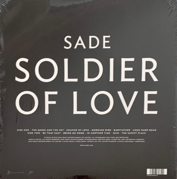 Sade - Soldier Of Love | Epic (196587848514) - 2