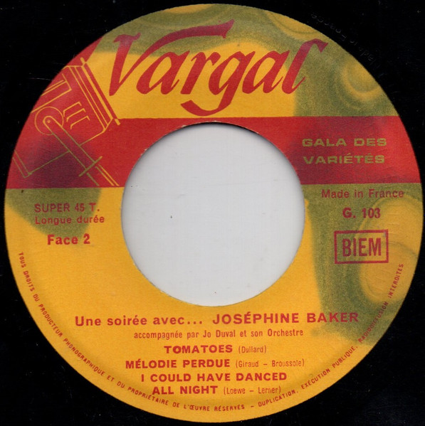 Josephine Baker - Une Soirée Avec... | Gala Des Variétés (G. 103) - 4