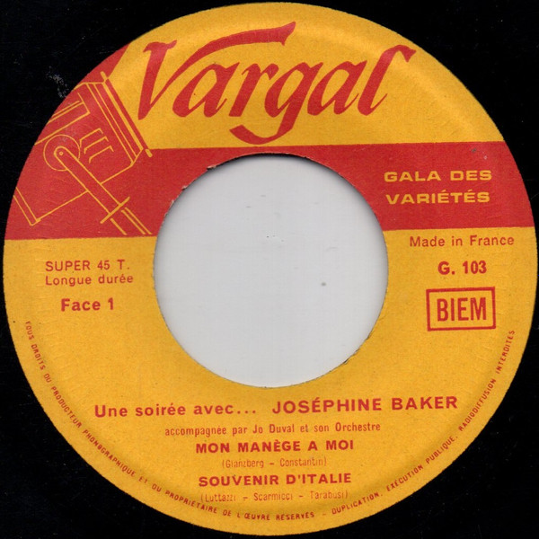 Josephine Baker - Une Soirée Avec... | Gala Des Variétés (G. 103) - 3