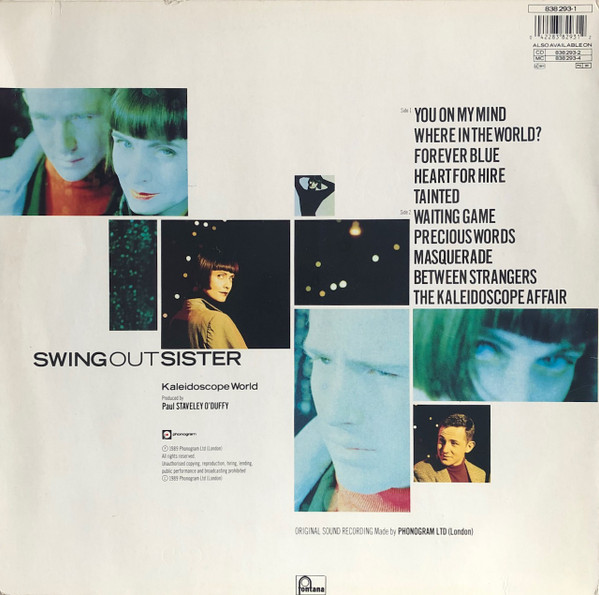 Swing Out Sister - Kaleidoscope World | Fontana (838 293-1) - 2 Swing Out Sister - Kaleidoscope World | Fontana (838 293-1) - 2
