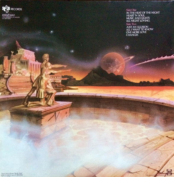 Imagination - In The Heat Of The Night | R & B Records (RBLP 1002) - 2
