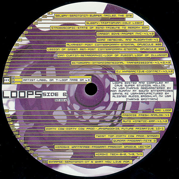 Various - Loops | Serotonin (SER-003) - 2