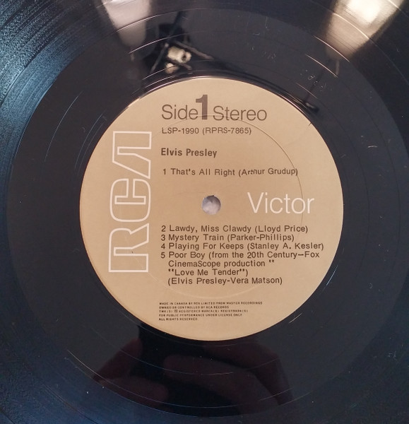 Elvis Presley - For LP Fans Only | RCA Victor (LSP-1990(e)) - 3 Elvis Presley - For LP Fans Only | RCA Victor (LSP-1990(e)) - 3