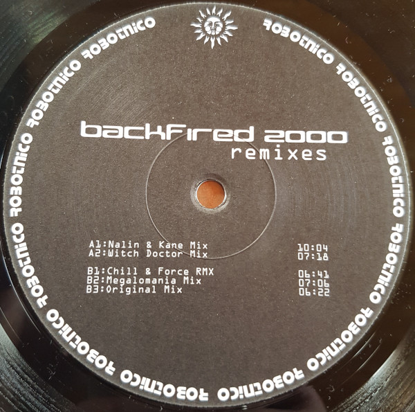 Robotnico - Backfired 2000 (Remixes) | Sunnyside Up (SUN 0027R-12) - 4