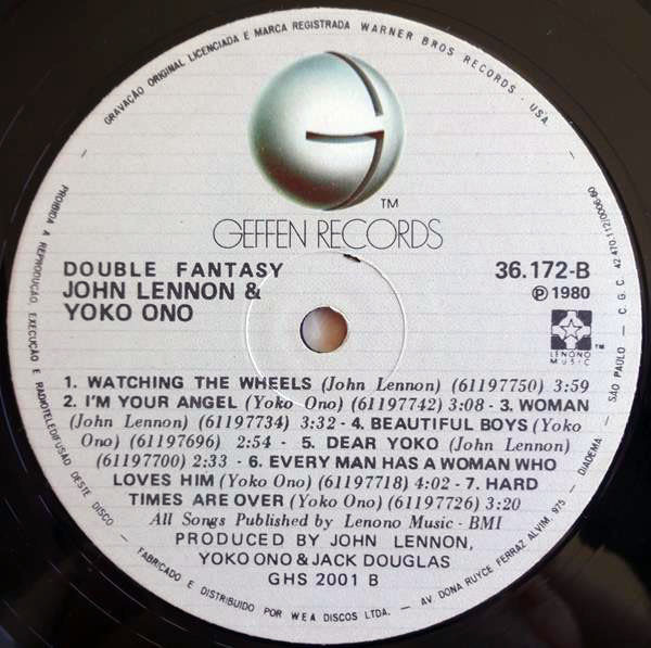 John Lennon & Yoko Ono - Double Fantasy | Geffen Records (36.172) - 4