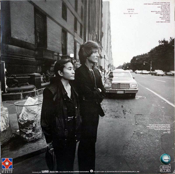 John Lennon & Yoko Ono - Double Fantasy | Geffen Records (36.172) - 2