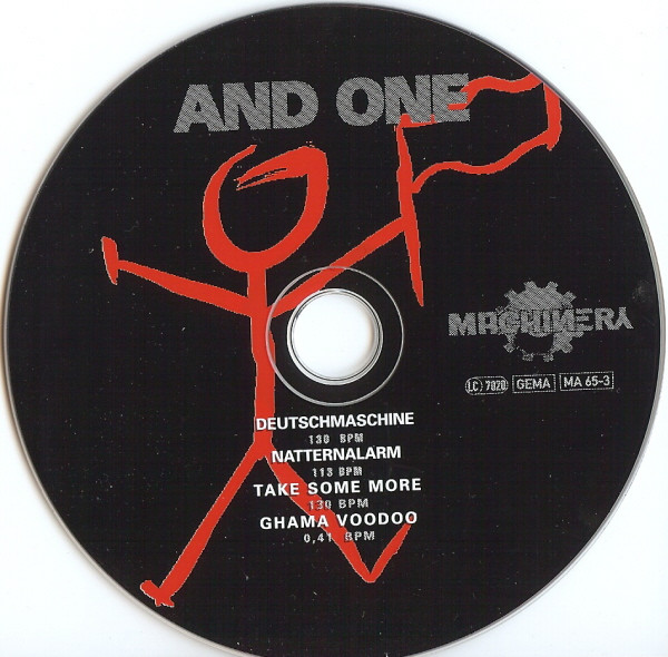 And One - Deutschmaschine | Machinery Records (MA 65-3) - 3