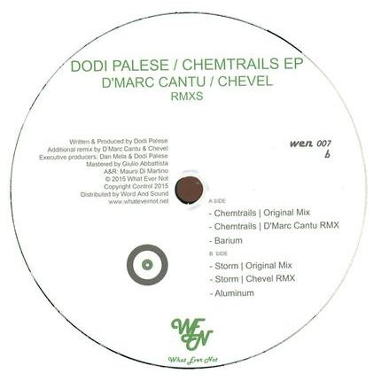 Dodi Palese - Chemtrails EP | What Ever Not (WEN007) - main