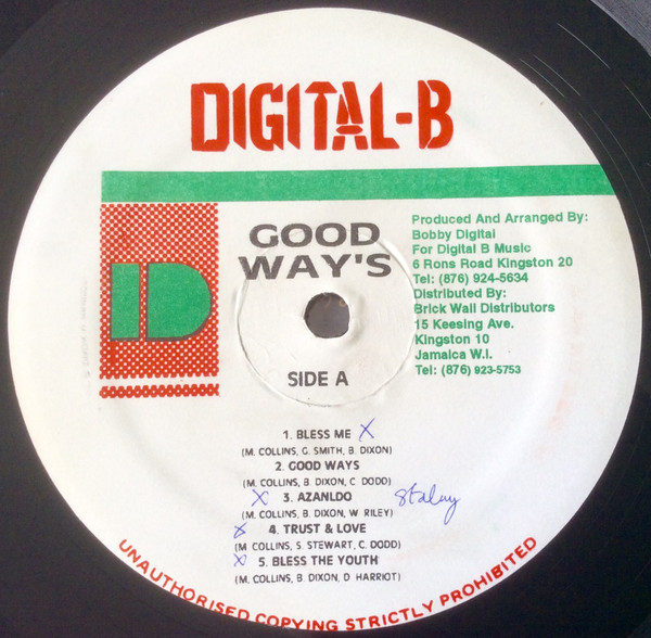 Sizzla - Good Ways | Digital-B (BWLP0030) - 3 Sizzla - Good Ways | Digital-B (BWLP0030) - 3
