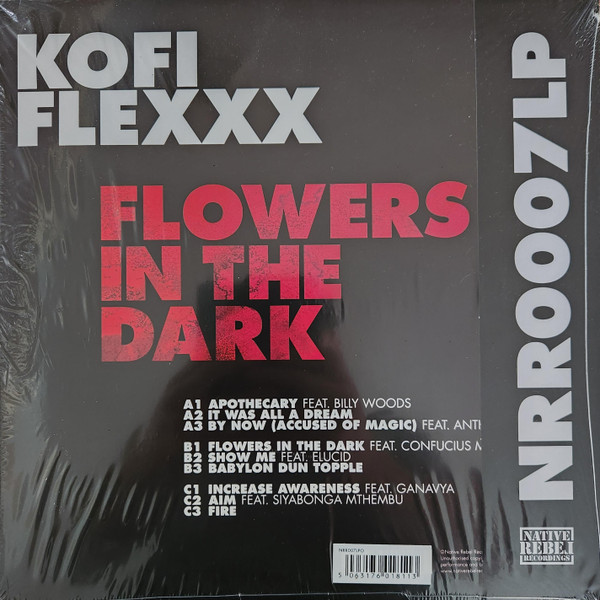 Kofi Flexxx - Flowers In The Dark | Native Rebel Recordings (NRR007LPO) - 2 Kofi Flexxx - Flowers In The Dark | Native Rebel Recordings (NRR007LPO) - 2