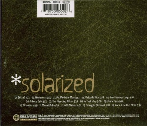 Pre Fade Listening - Solarized | Different Drummer (difcd10) - 2