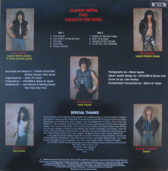 Attacker - Battle At Helms Deep | Roadrunner Records (RR 9750) - 2