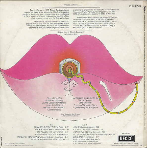 Claude Denjean - Open Circuit | Decca (PFS 4279) - 2