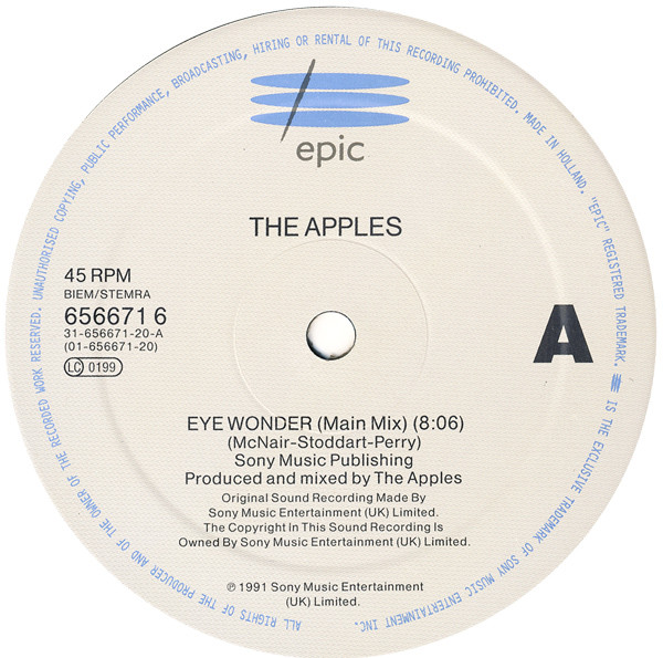 The Apples - Eye Wonder | Epic (656671 6) - 3