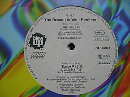 Nina - The Reason Is You - Remixes | Blow Up (INT 193.098) - main
