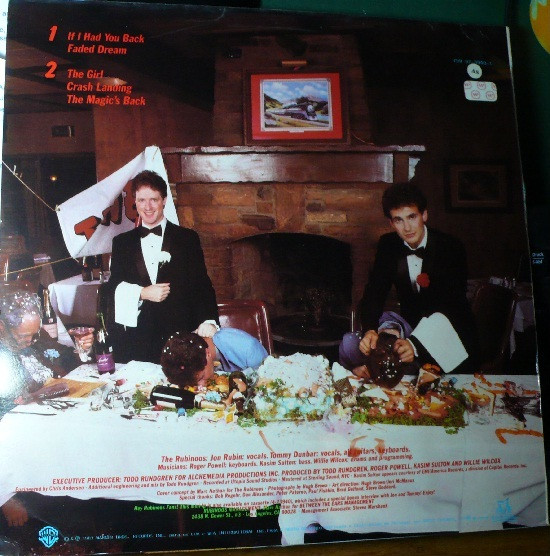The Rubinoos - Party Of Two | Warner Bros. Records (759 92-3940-1) - 2