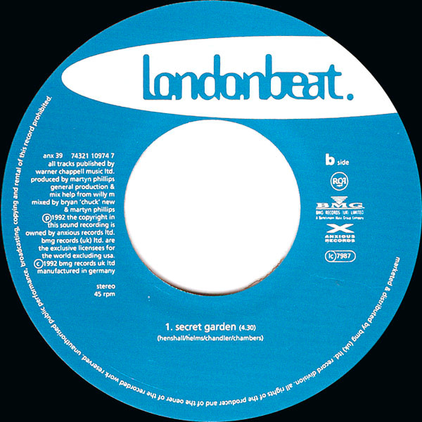 Londonbeat - Lover You Send Me Colours | RCA (74321 10974 7) - 4