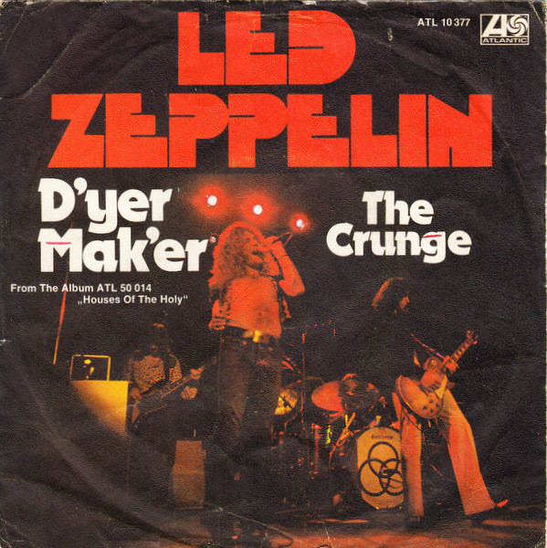 Led Zeppelin - D'yer Mak'er | Atlantic (ATL 10 377) - main