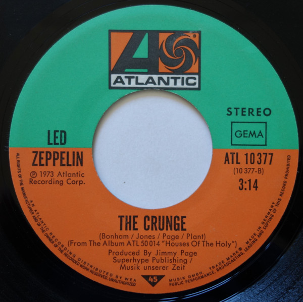 Led Zeppelin - D'yer Mak'er | Atlantic (ATL 10 377) - 4
