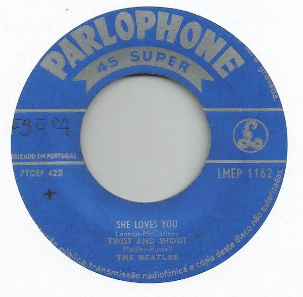 The Beatles - She Loves You | Parlophone (LMEP 1162) - 3