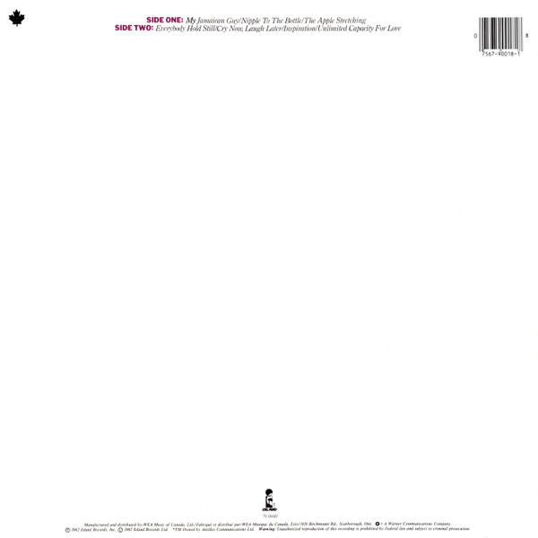 Grace Jones - Living My Life [Vinyl] | Island Records (79 00181) - 3