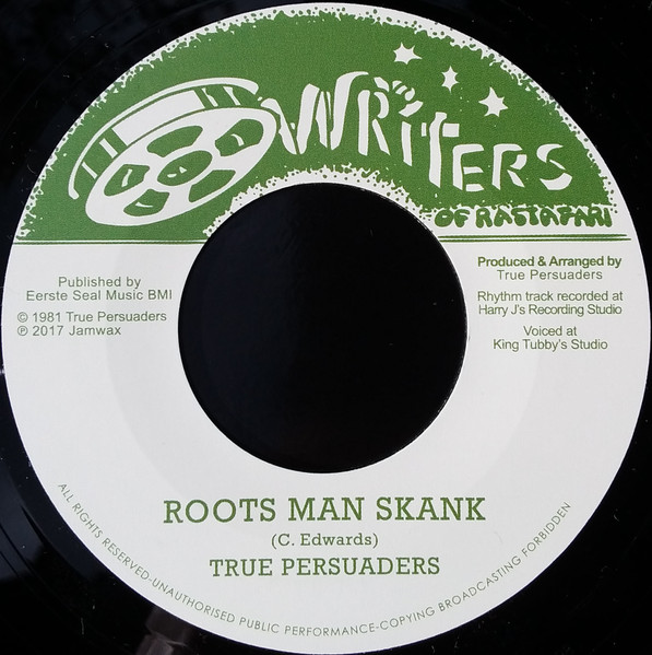 True Persuaders - Roots Man Skank | Writers Of Rastafari (none)