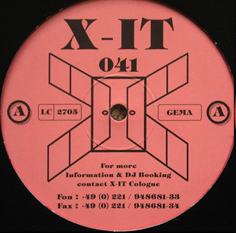 Bossi - Time To Make The Floor Burn | X-IT Records (X-IT 041) - 2
