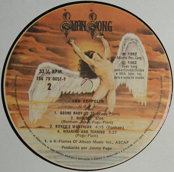 Led Zeppelin - Coda | Swan Song (756 79-0051-1) - 3