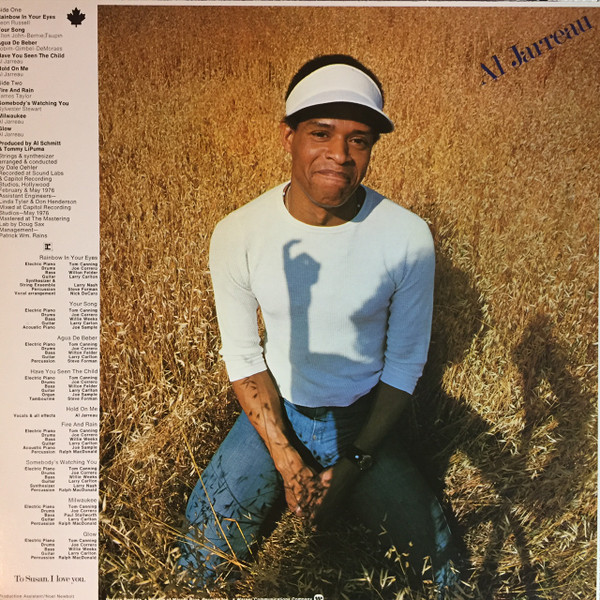 Al Jarreau - Glow | Reprise Records (MS-2248) - 2