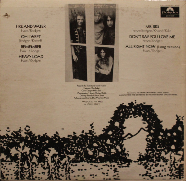 Free - Fire And Water | Polydor (2310 040) - 2 Free - Fire And Water | Polydor (2310 040) - 2